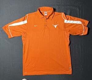 Nike Texas Longhorns NCAA Dri-FIT Waffle Texture Polo Shirt